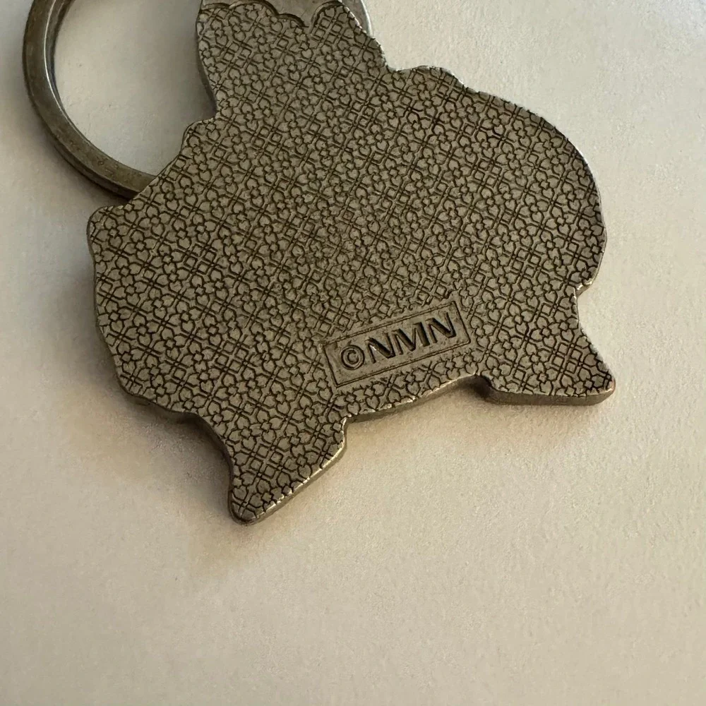 North Dakota Souvenir Keychain Cowboy Hat Boots Rodeo‎ Collectible USA Travel